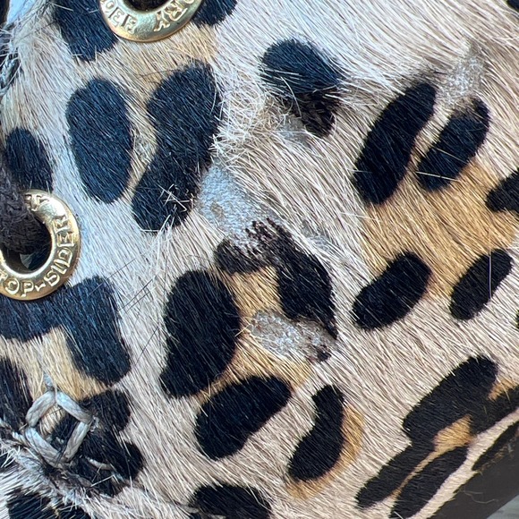 SPERRY Pony hair animal print  booties size 8M - Picture 14 of 16